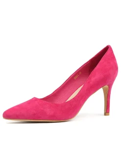 Hot Midas Shoes Berri Fuchsia Suede