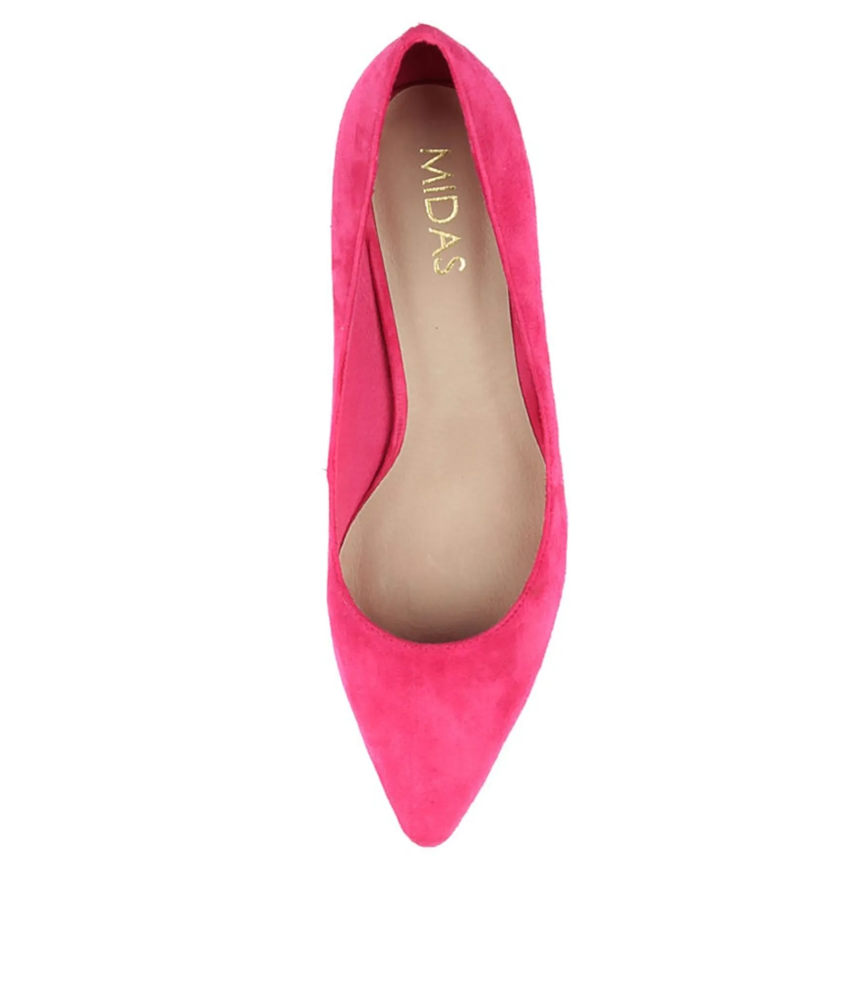 Hot Midas Shoes Berri Fuchsia Suede