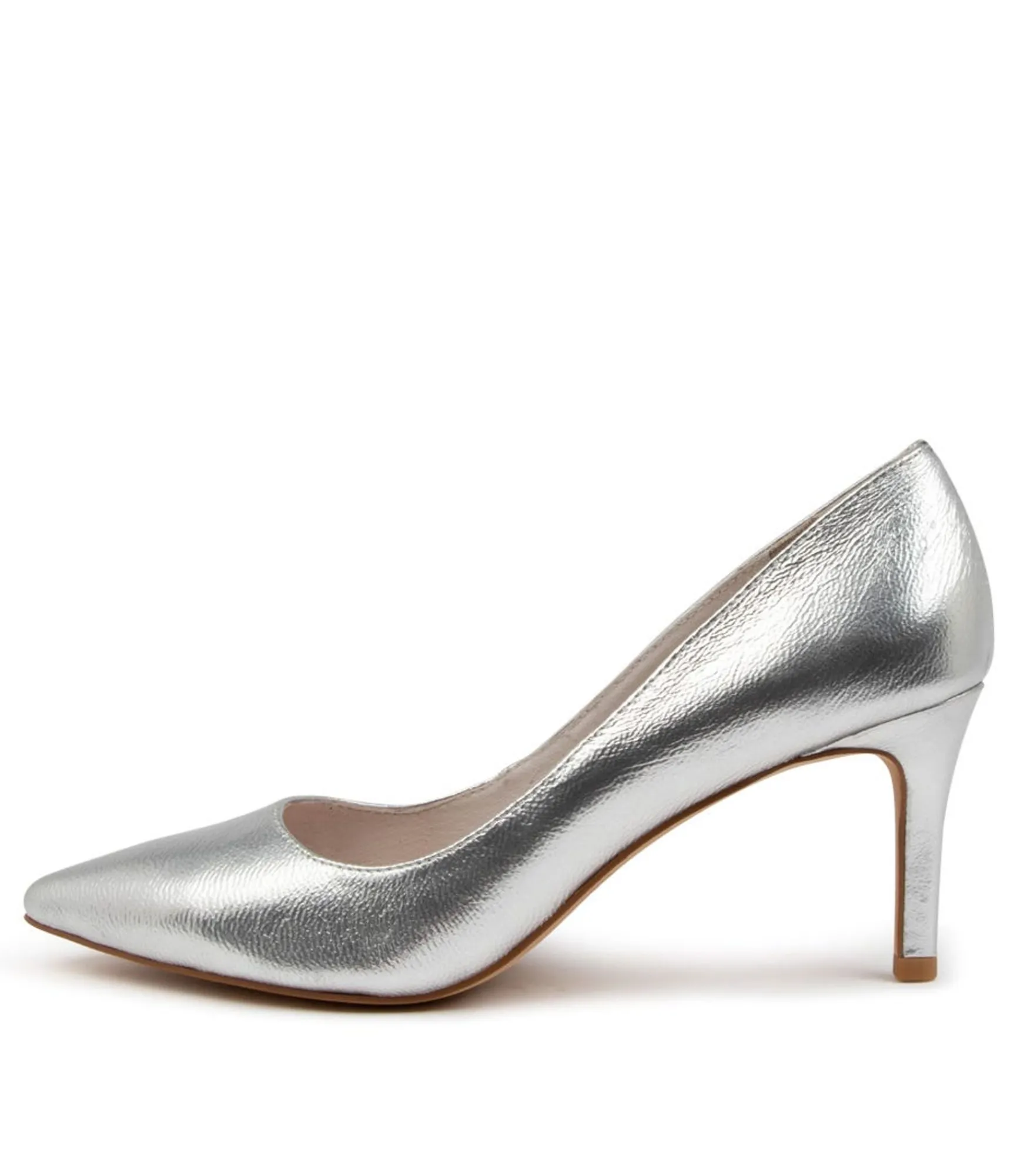 Hot Midas Shoes Berri Soft Silver Leather