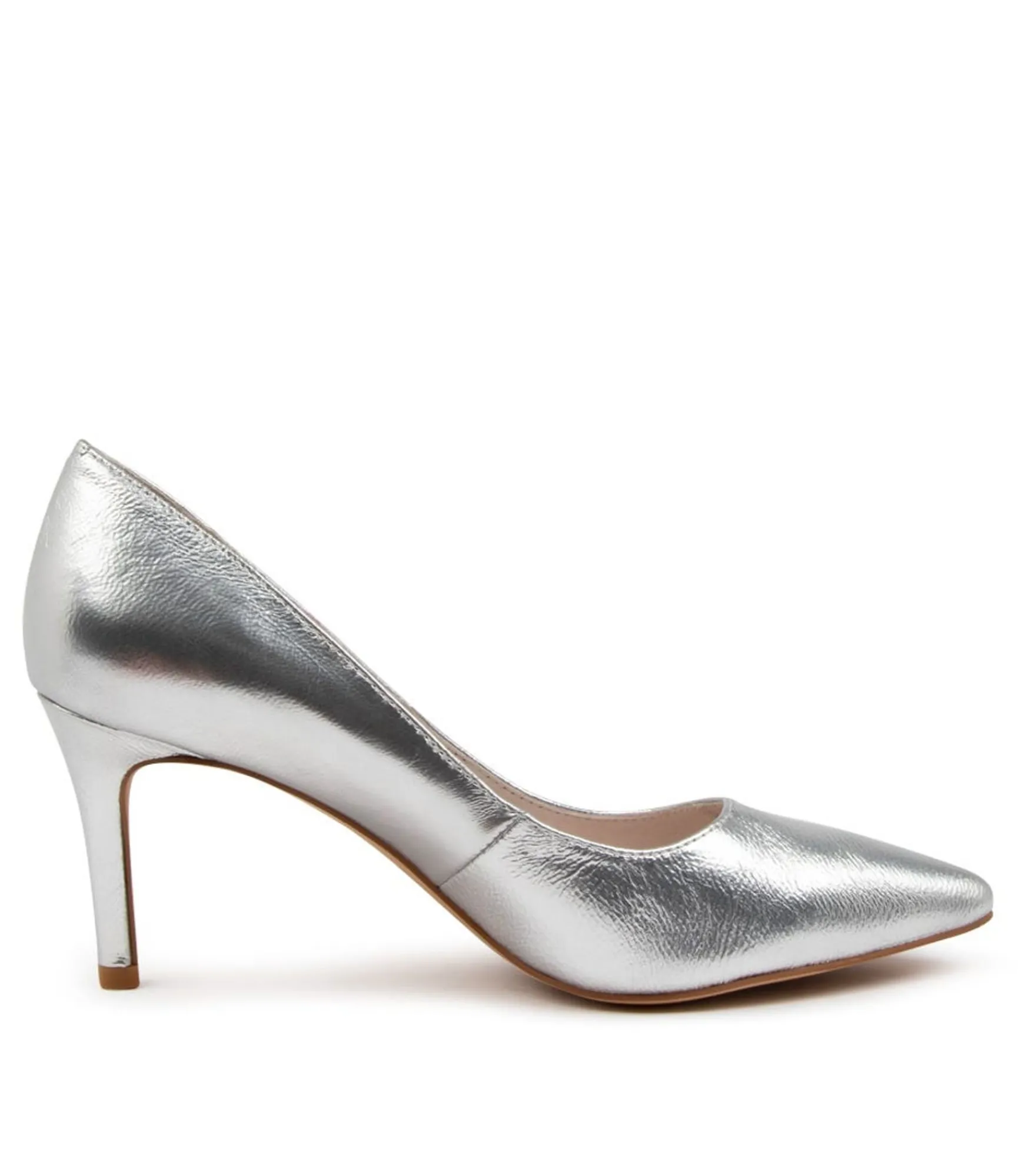Hot Midas Shoes Berri Soft Silver Leather