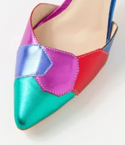 Best Sale Midas Shoes Beyer Bright Multi Pump Heels