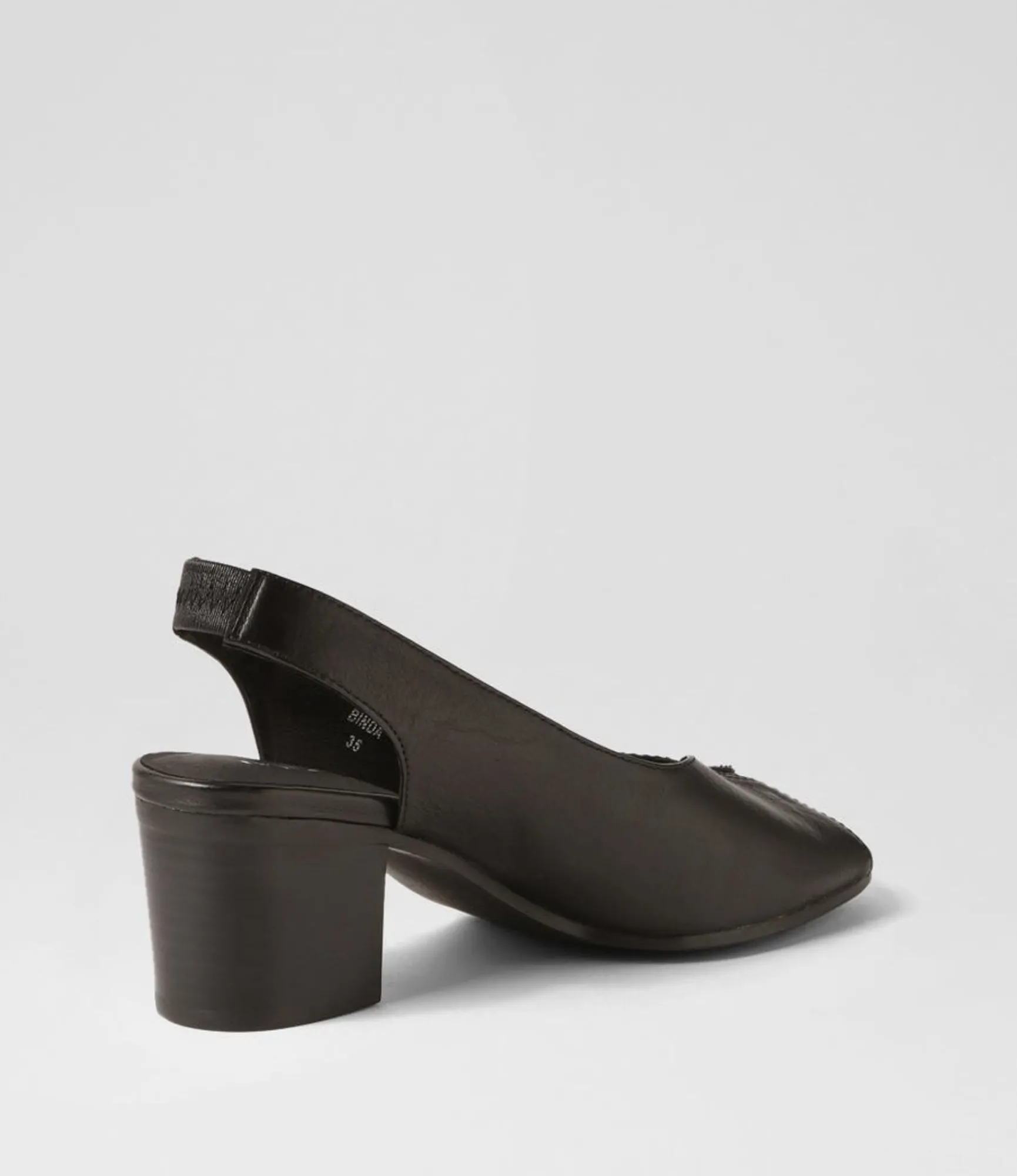 Flash Sale Midas Shoes Binda Black Leather Sandals