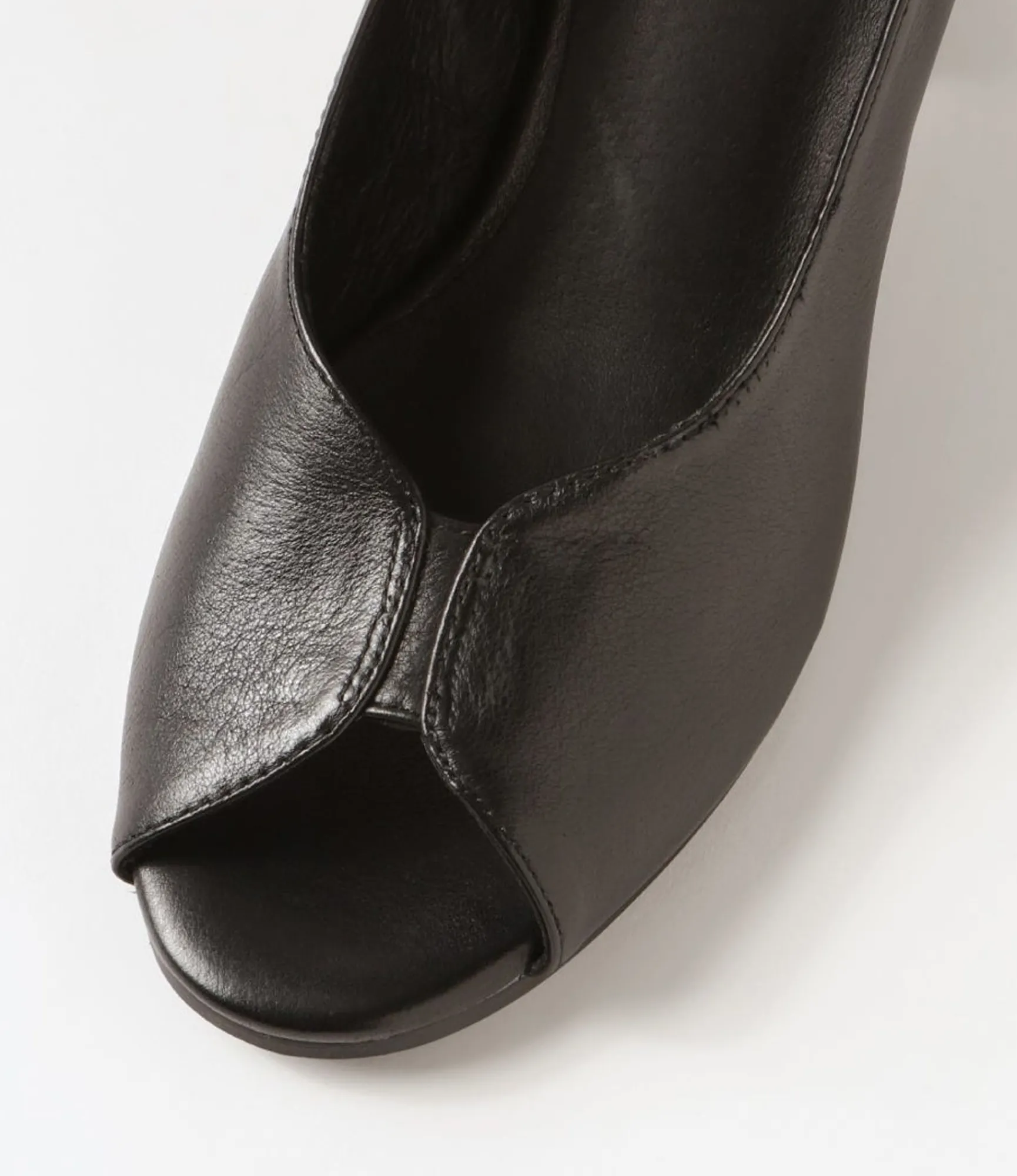 Flash Sale Midas Shoes Binda Black Leather Sandals