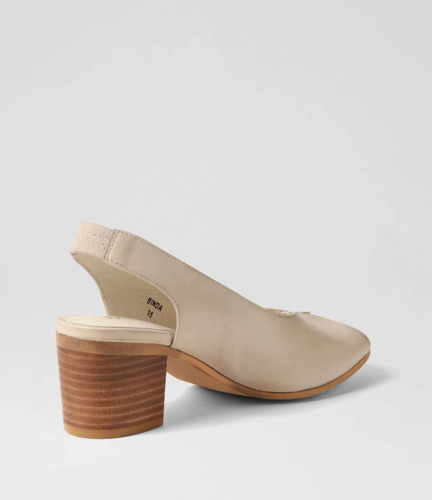 Outlet Midas Shoes Binda Vanilla Leather Sandals
