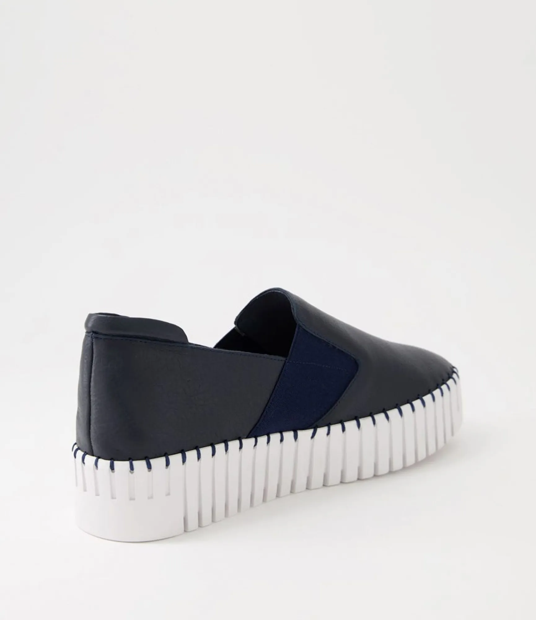 Flash Sale Midas Shoes Bodhi Navy White Leather Sneakers