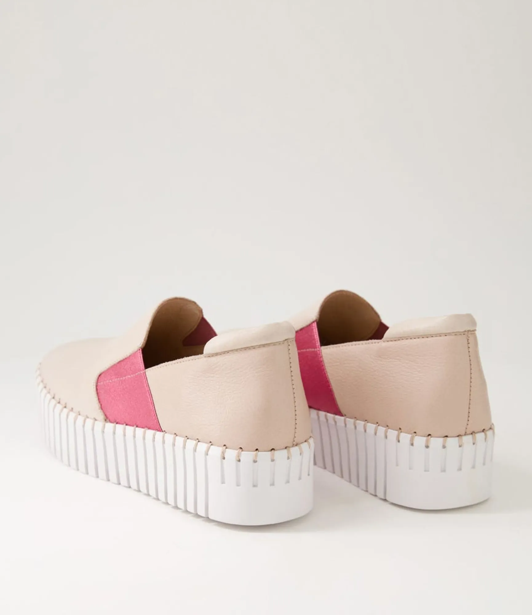 Discount Midas Shoes Bodhi Pale Pink Rose Multi Sneakers