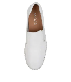 Store Midas Shoes Bodhi White Leather
