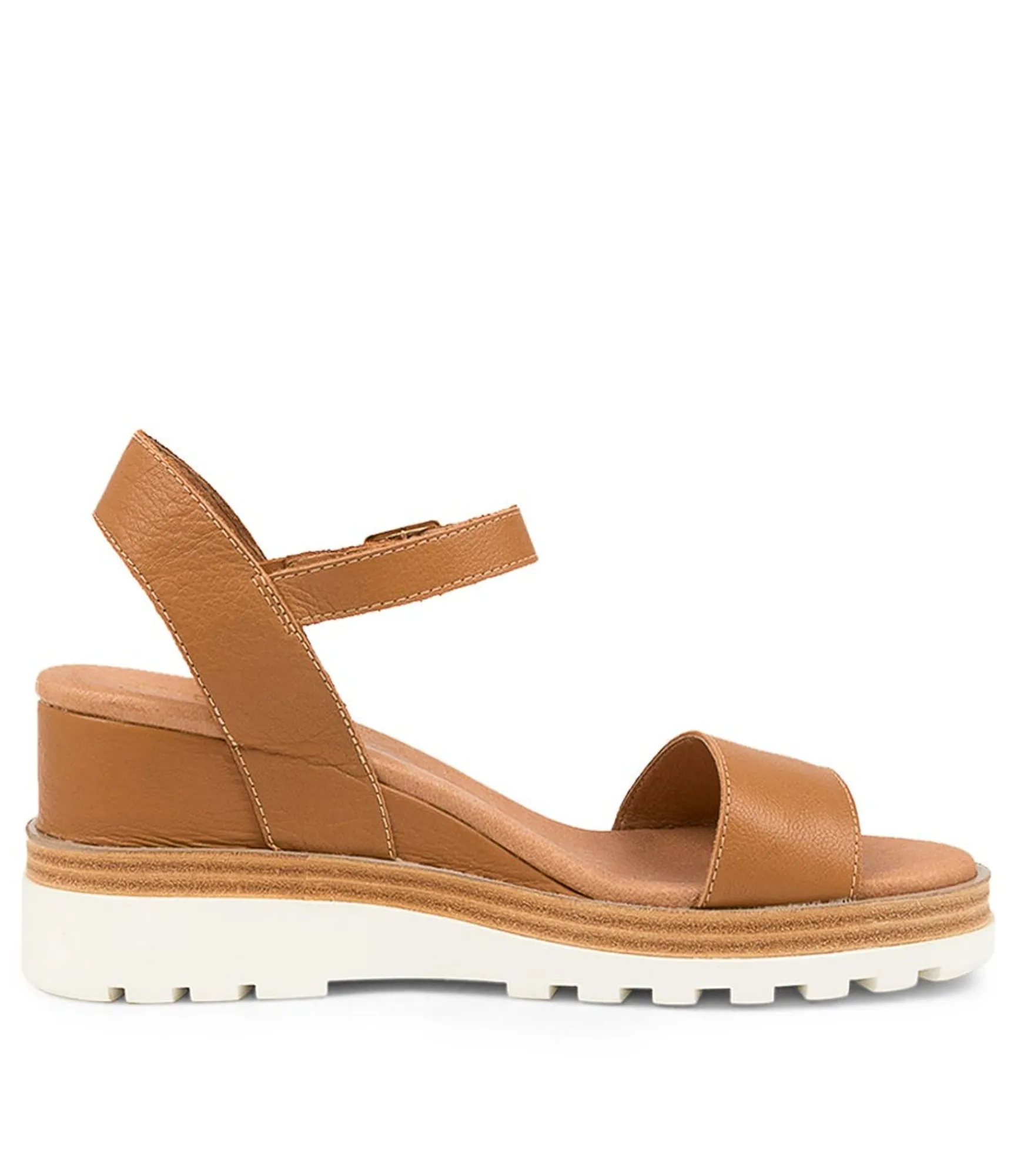 Clearance Midas Shoes Boggle Dk Tan Leather
