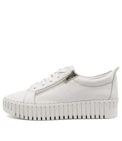 New Midas Shoes Braelyn White Leather