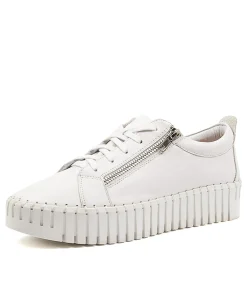 New Midas Shoes Braelyn White Leather