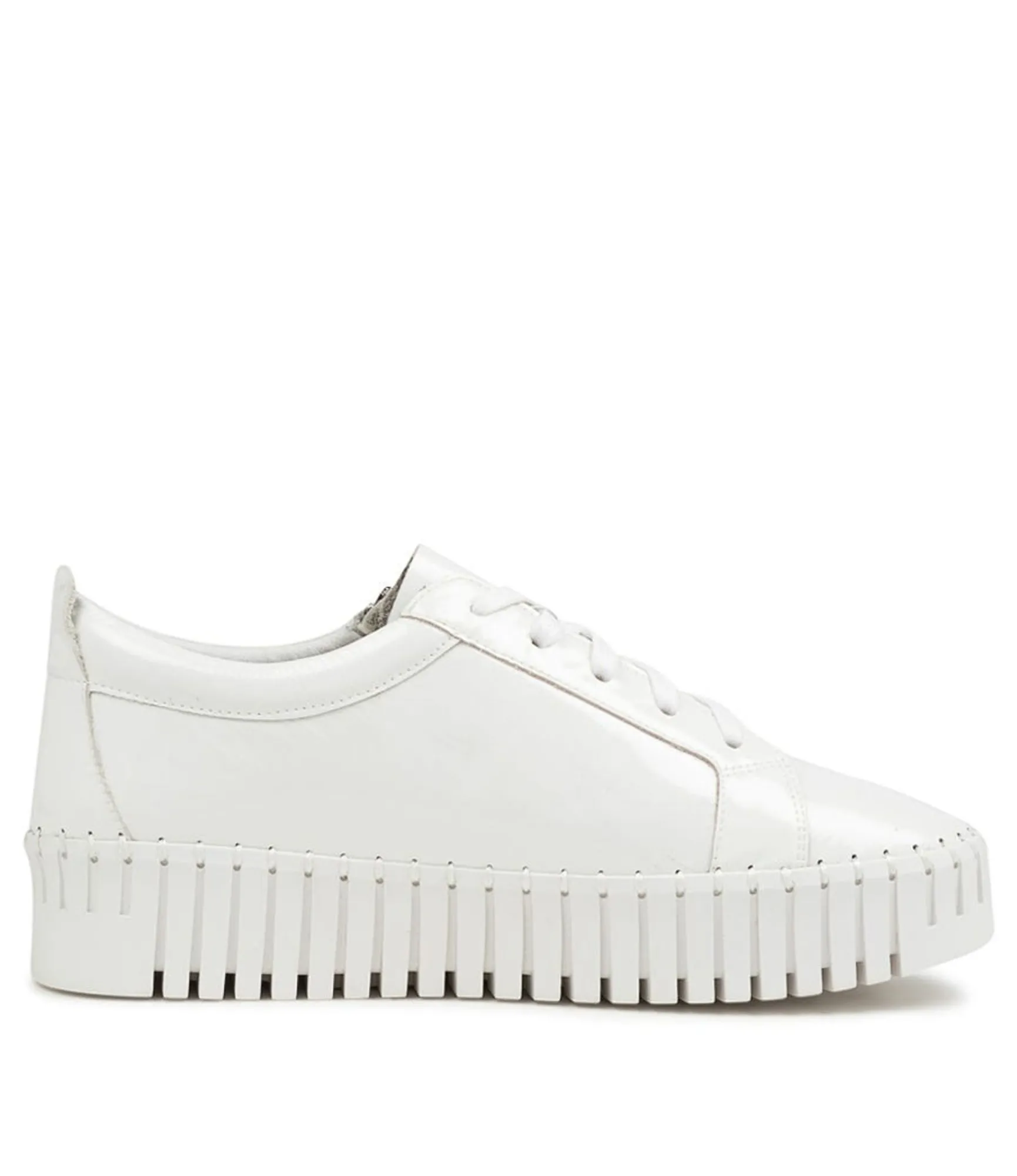 Outlet Midas Shoes Braelyn White Patent