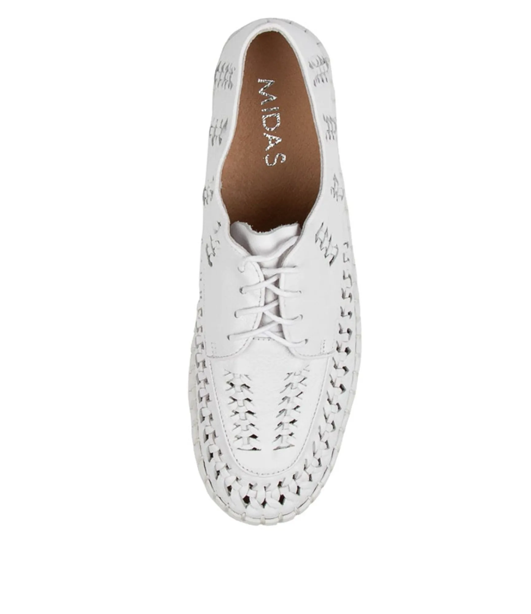 Cheap Midas Shoes Brodi White-White Sole