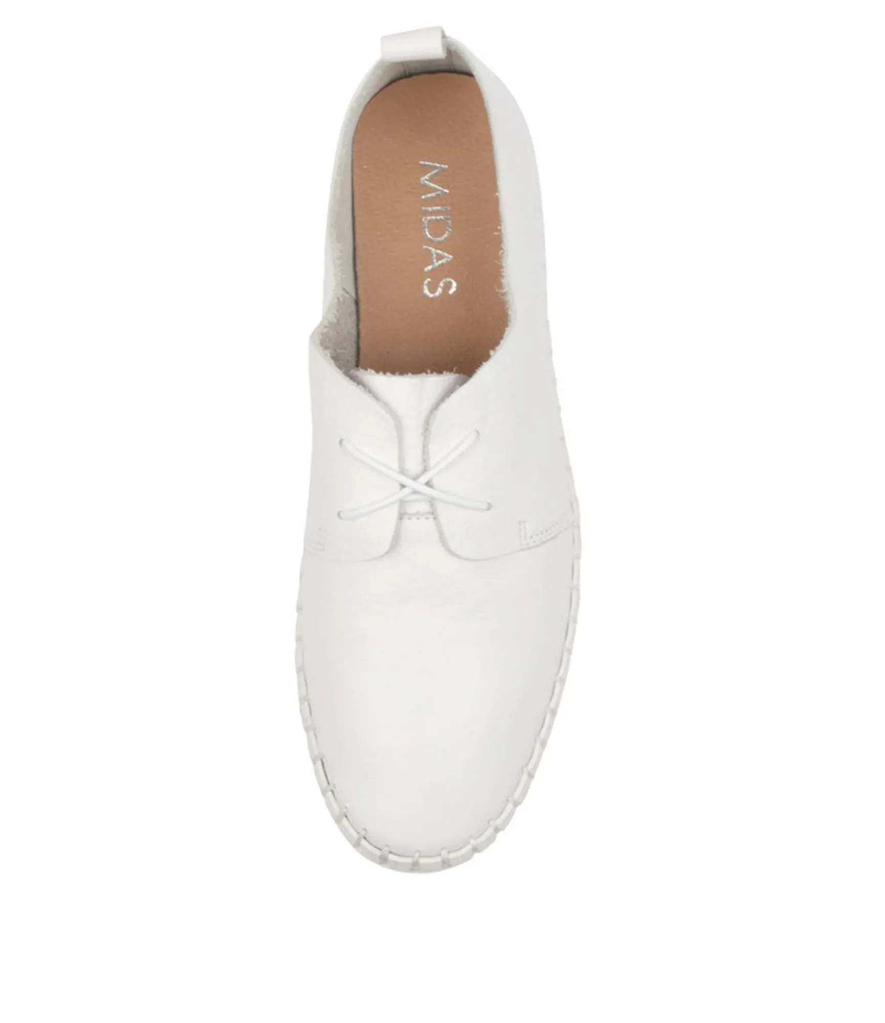 Cheap Midas Shoes Brooks White Leather
