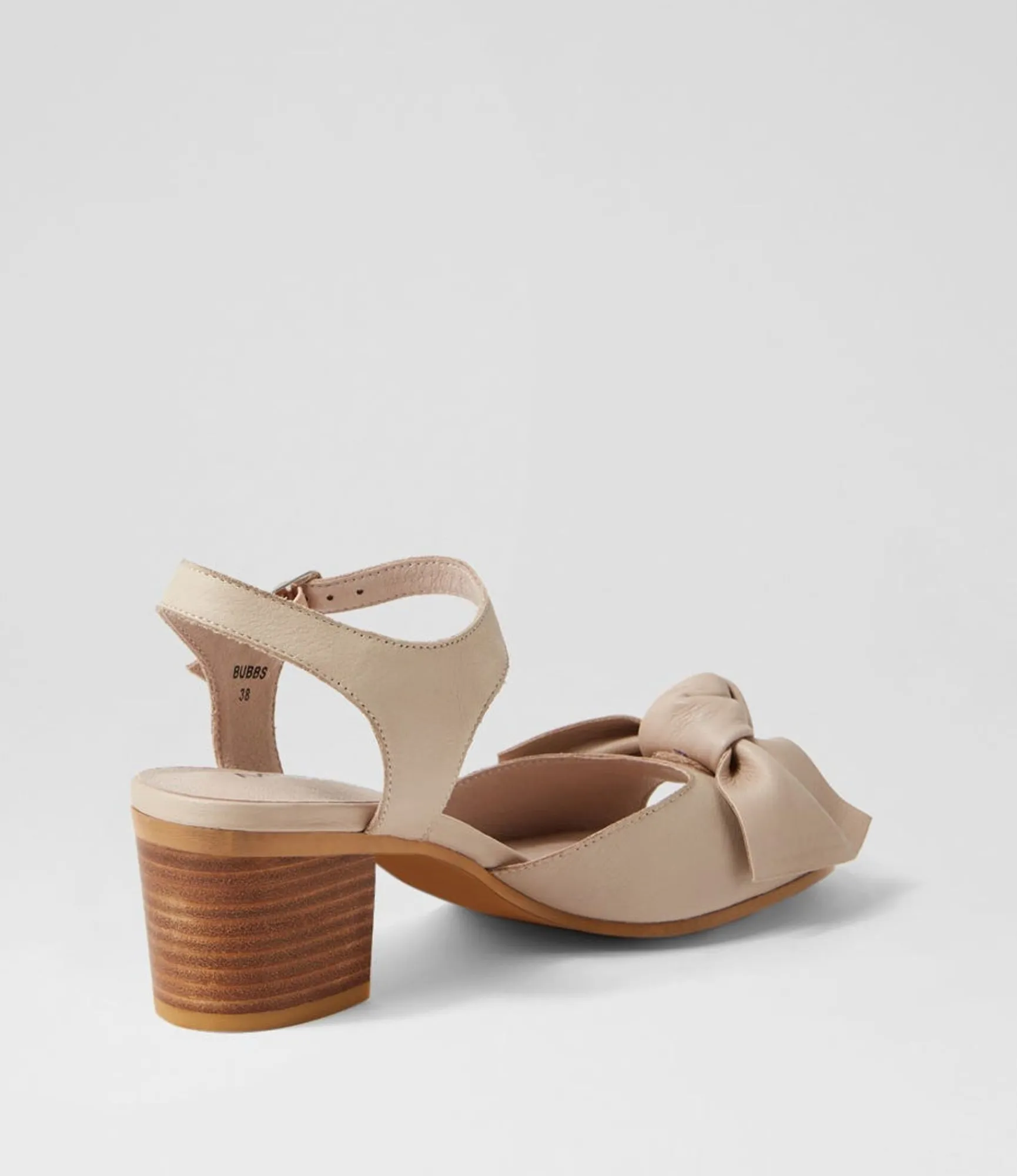 Fashion Midas Shoes Bubbs Cafe Leather Sandals