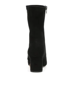Clearance Midas Shoes Carrie Black Microsuede