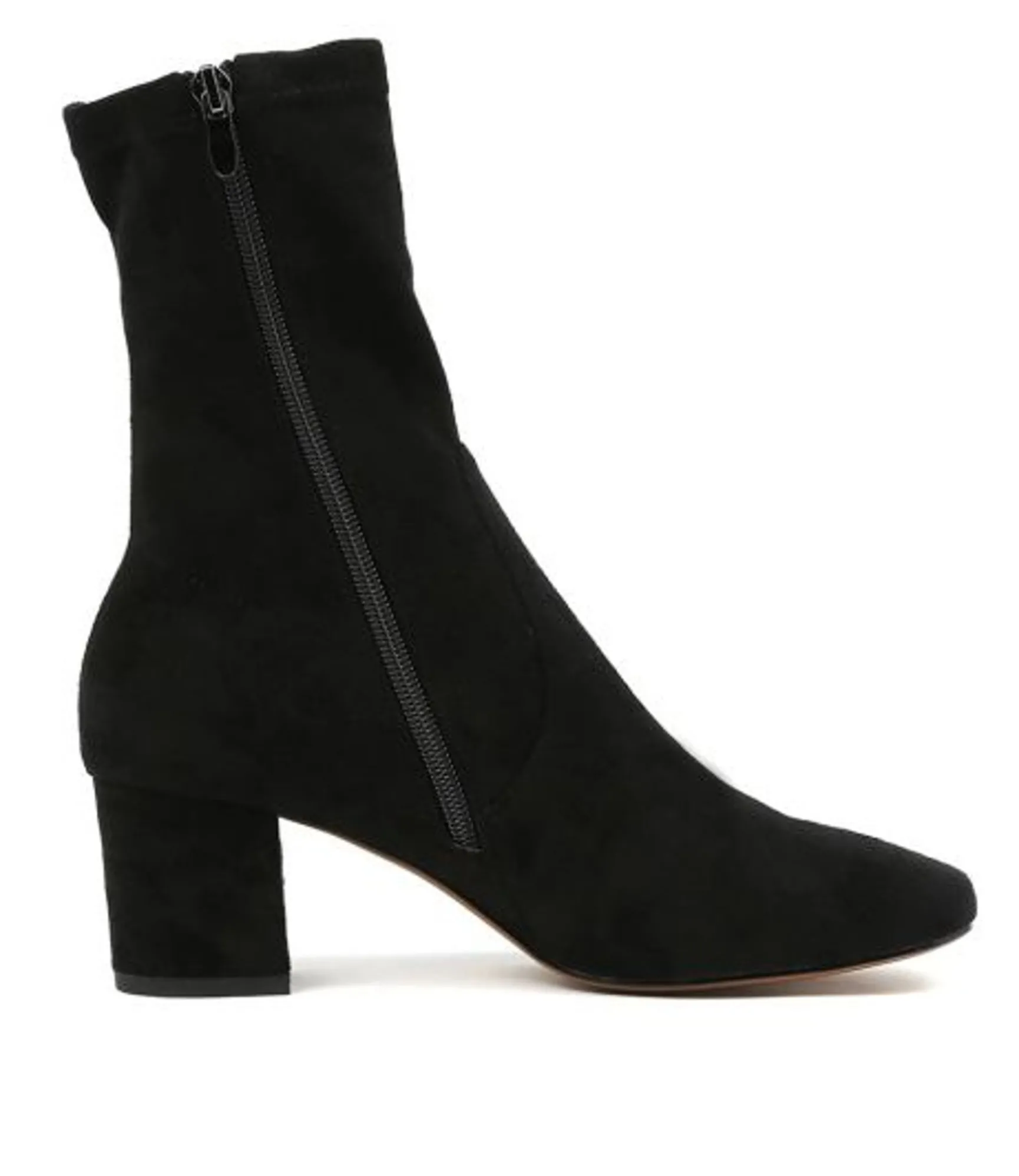 Clearance Midas Shoes Carrie Black Microsuede