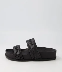 Store Midas Shoes Charlise Black Slides