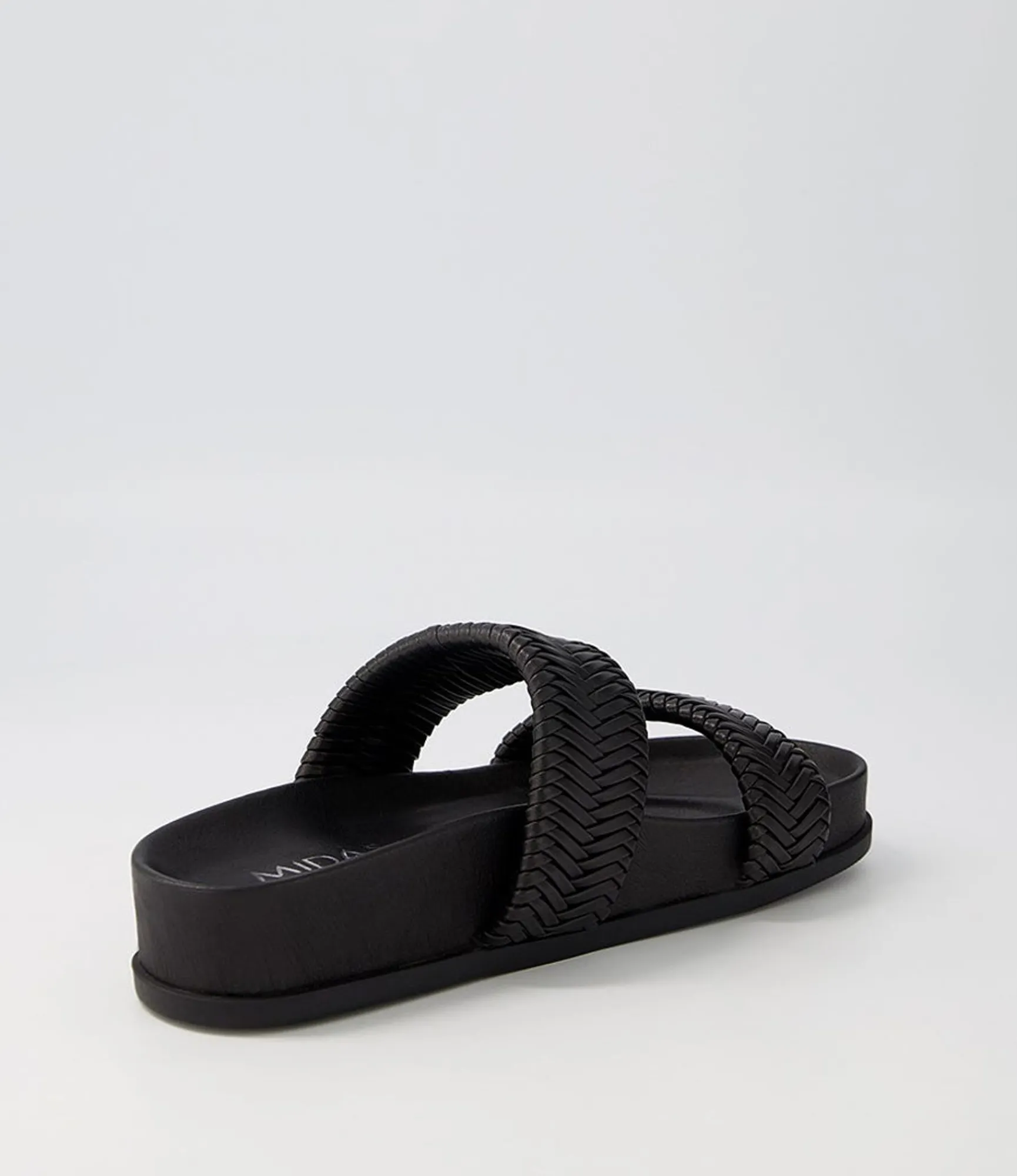 Store Midas Shoes Charlise Black Slides