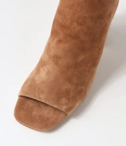 Flash Sale Midas Shoes Clint Light Choc Suede Sandals