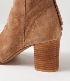 Flash Sale Midas Shoes Clint Light Choc Suede Sandals