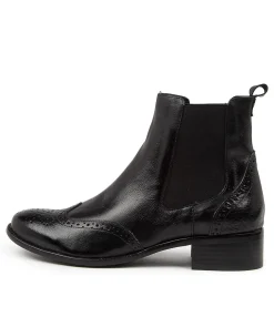 Discount Midas Shoes Clova Black Leather