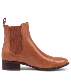 Best Sale Midas Shoes Cohan Cognac Leather Chelsea Boots