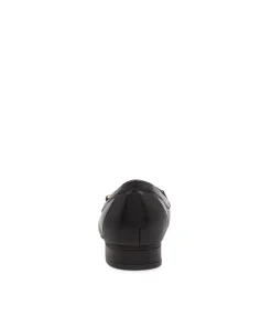Best Sale Midas Shoes Daylan Black Leather Slip Ons