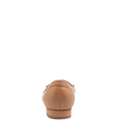Shop Midas Shoes Daylan Light Camel Leather Flat Shoes