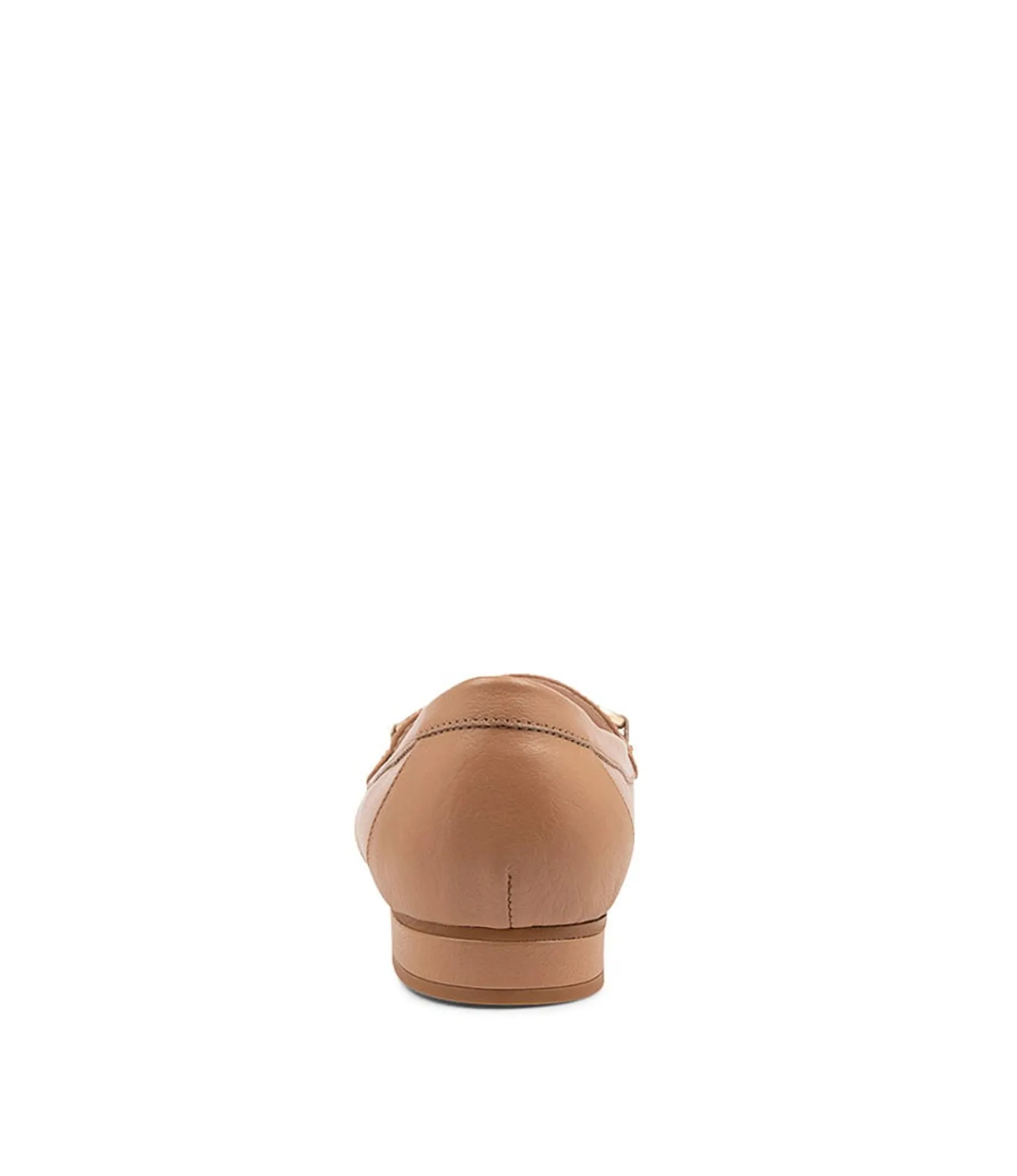 Shop Midas Shoes Daylan Light Camel Leather Flat Shoes