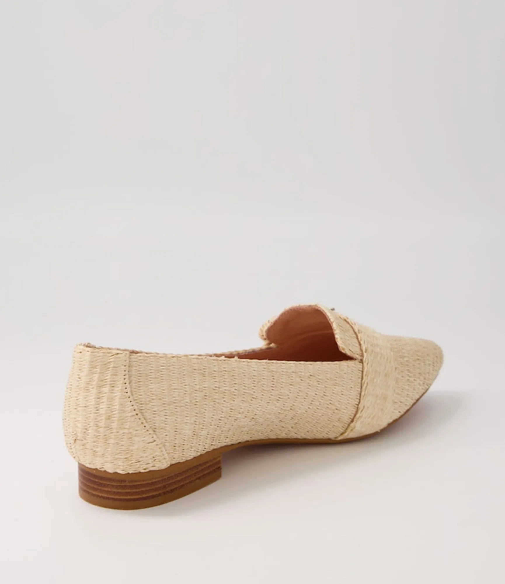 Best Sale Midas Shoes Demira Cream Woven Flat Shoes