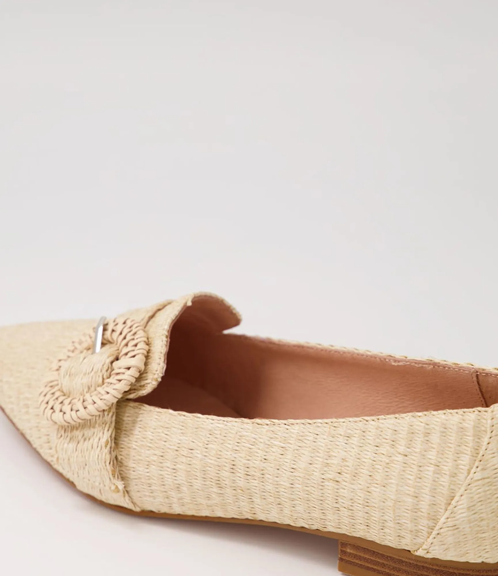 Best Sale Midas Shoes Demira Cream Woven Flat Shoes