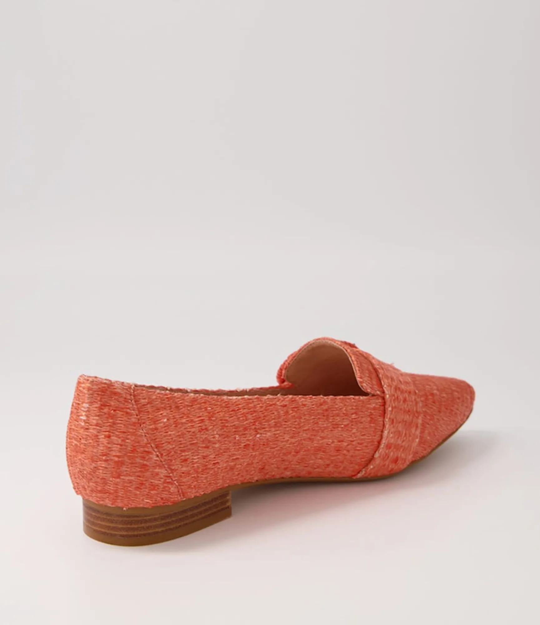 Online Midas Shoes Demira Tangerine Woven Flat Shoes