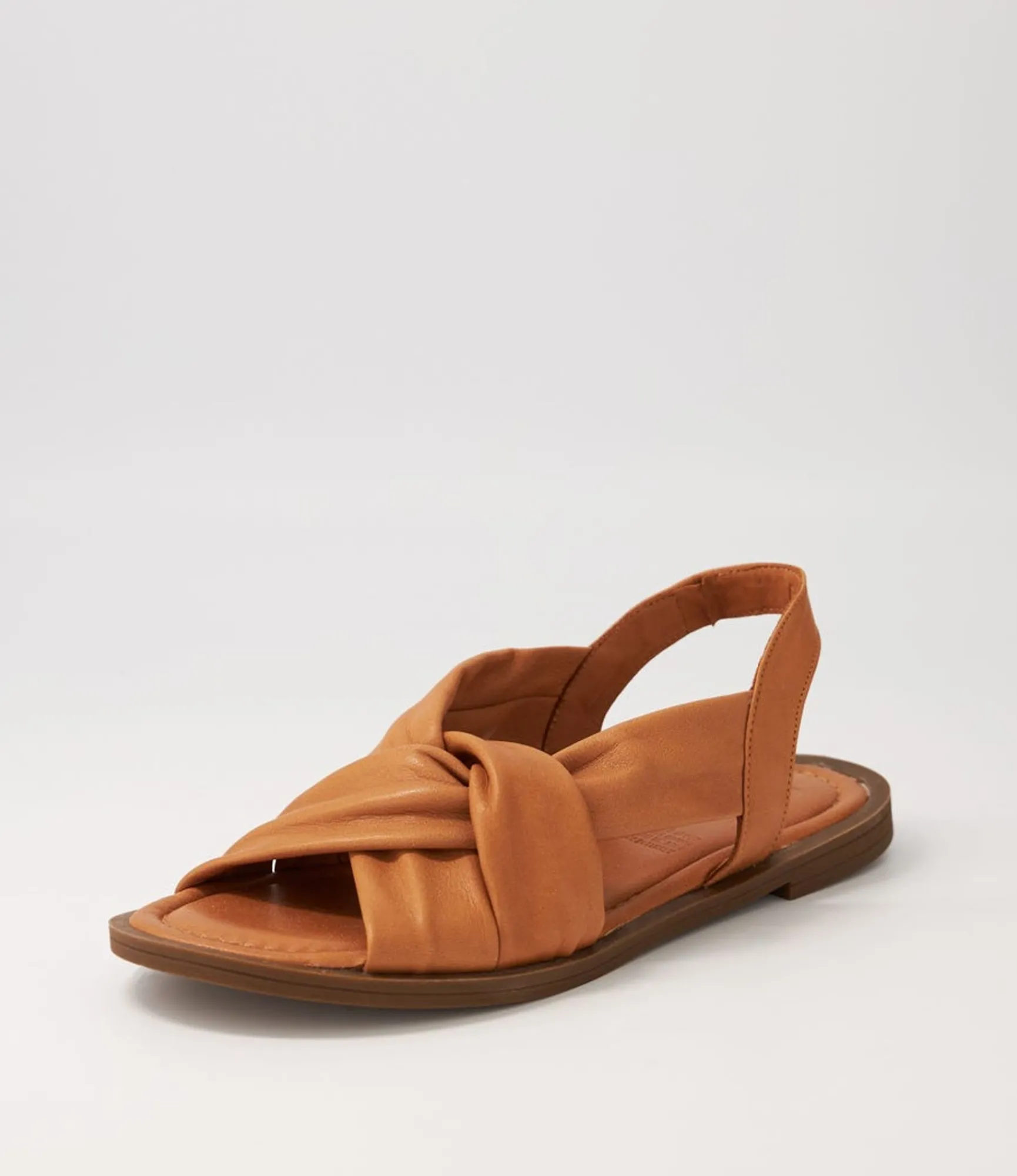 Flash Sale Midas Shoes Desire Tan Leather Sandals