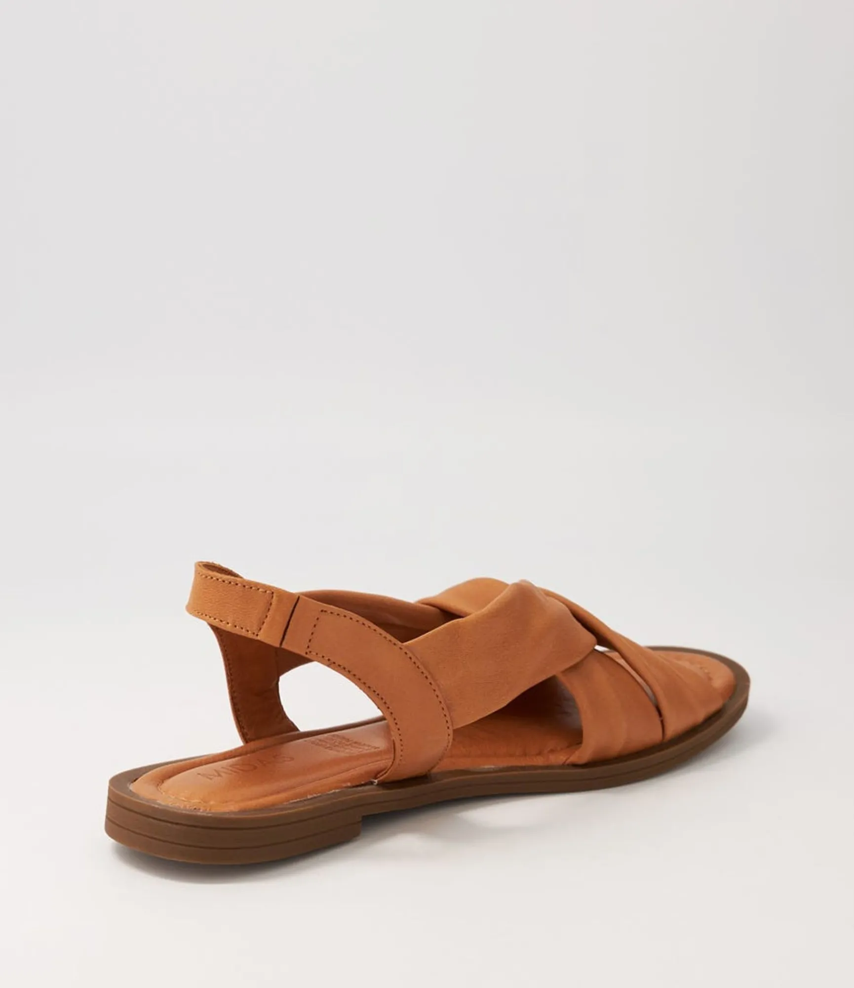 Flash Sale Midas Shoes Desire Tan Leather Sandals