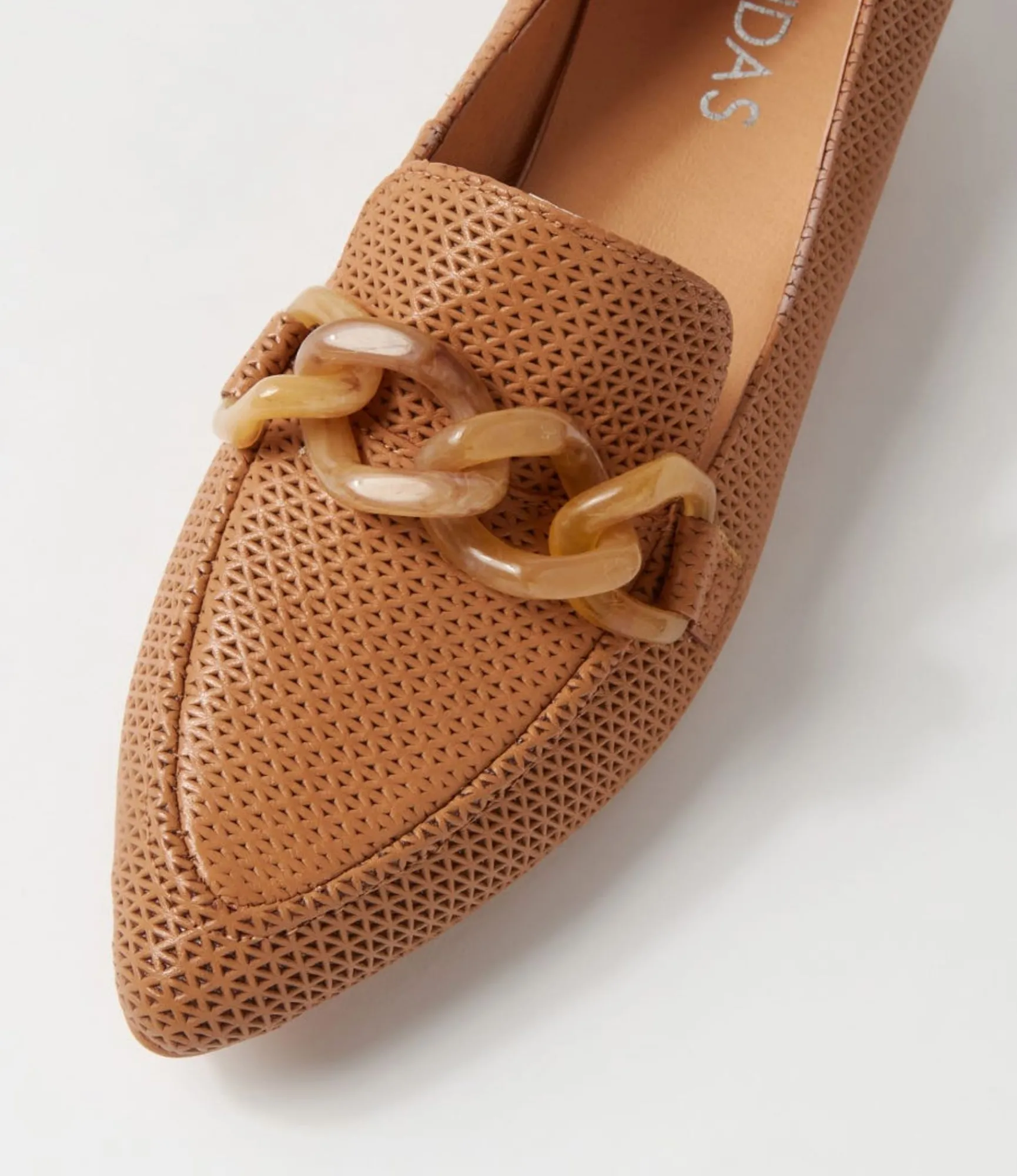 Cheap Midas Shoes Devin Dark Tan Leather Loafers