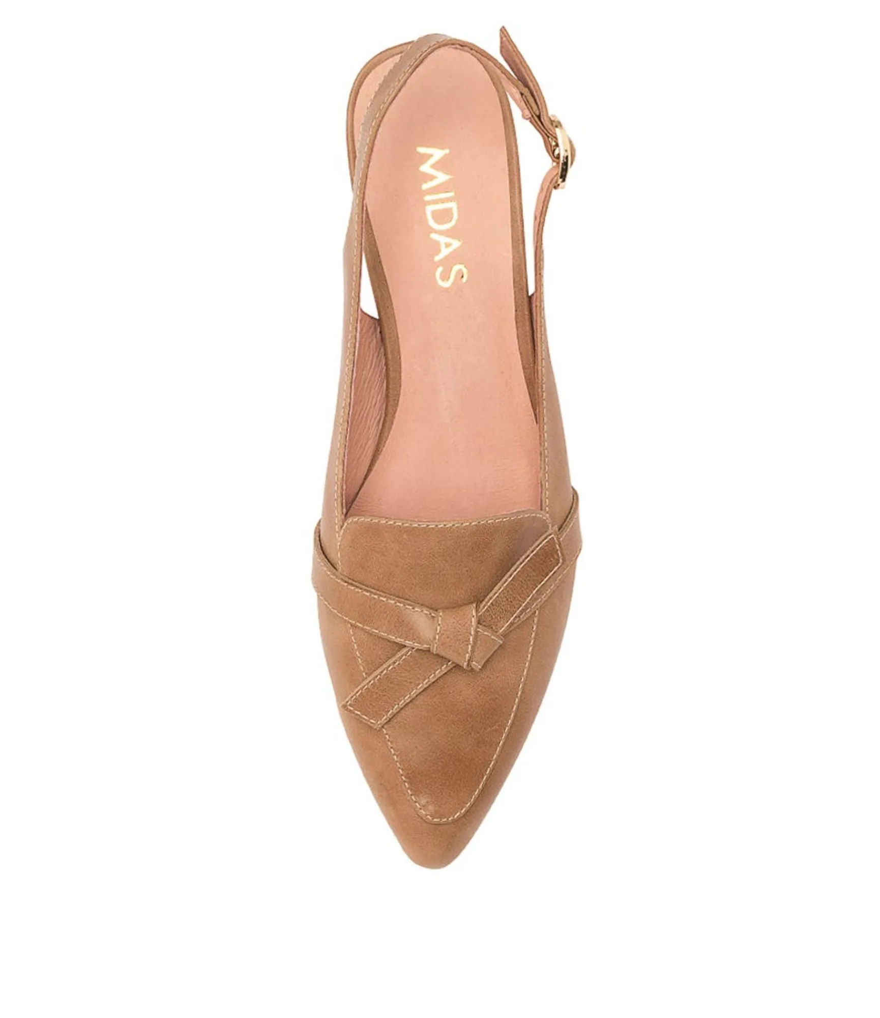 Sale Midas Shoes Dido Brandy Leather