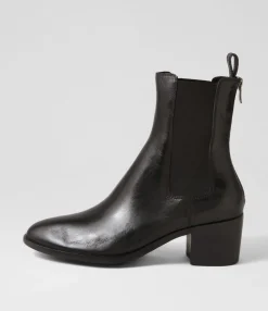 Flash Sale Midas Shoes Dowd Black Leather Chelsea Boots