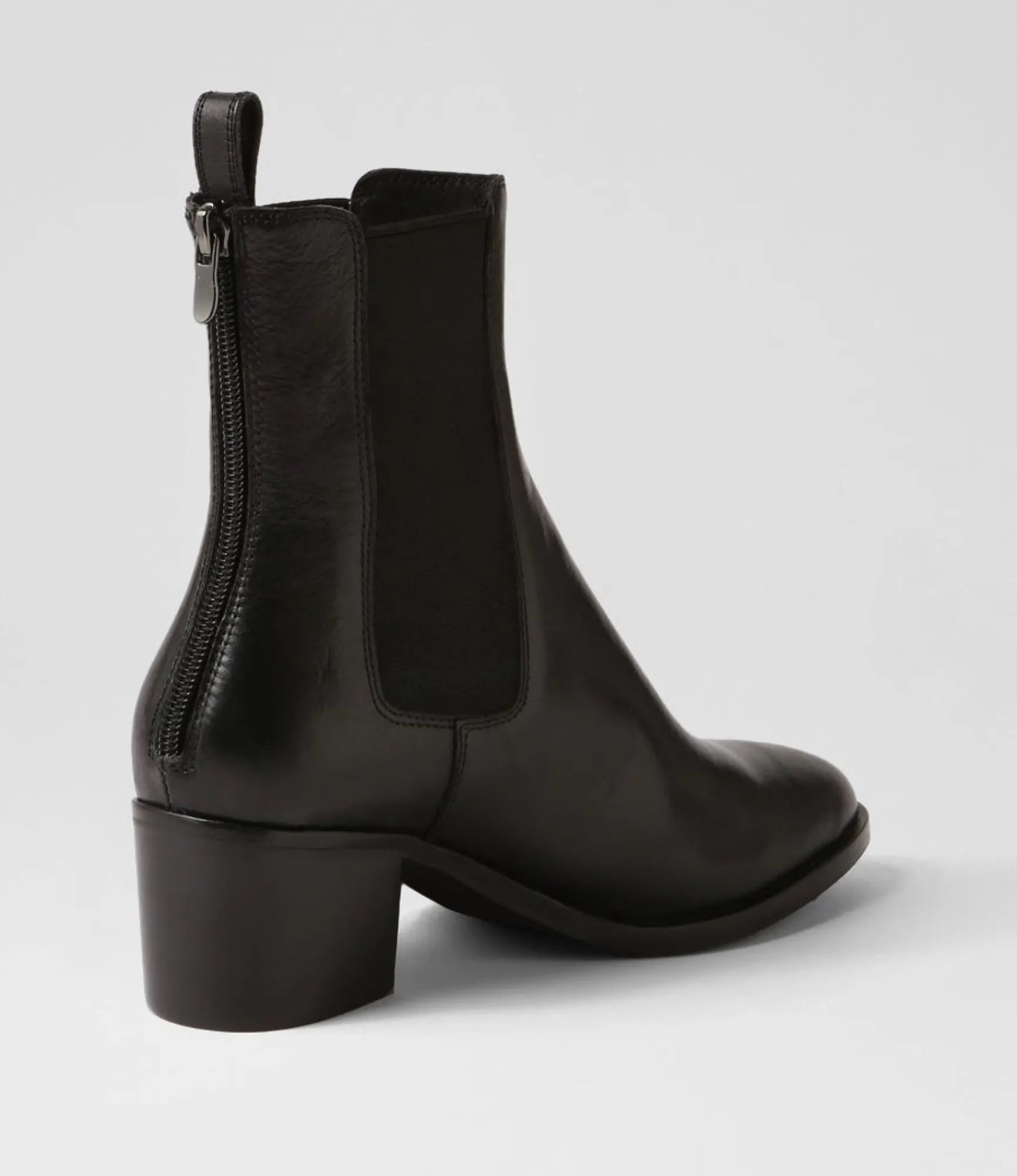 Flash Sale Midas Shoes Dowd Black Leather Chelsea Boots