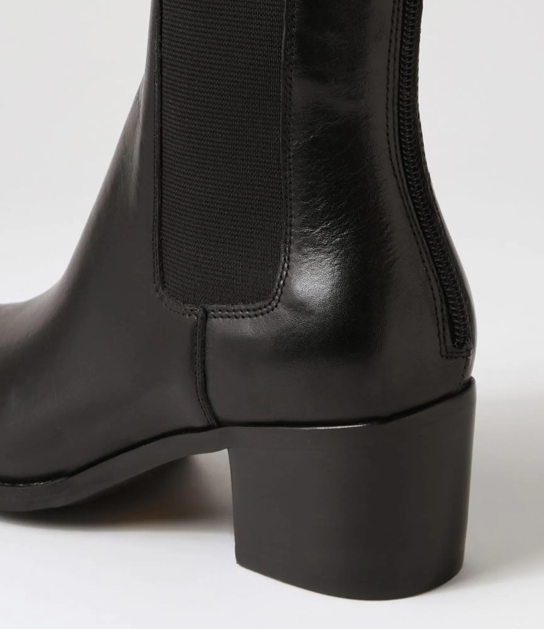 Flash Sale Midas Shoes Dowd Black Leather Chelsea Boots