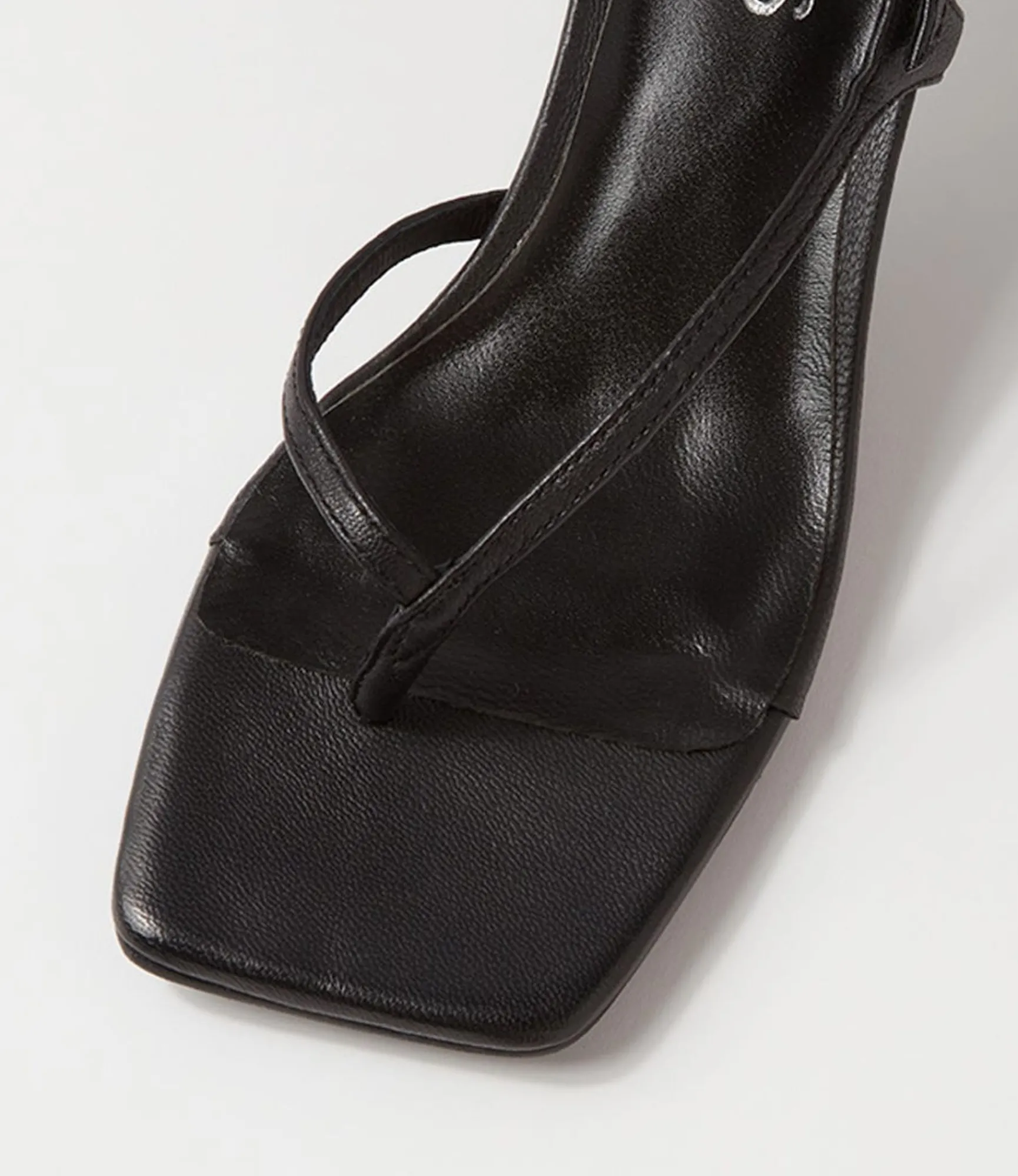 Flash Sale Midas Shoes Drewe Black Leather Sandals