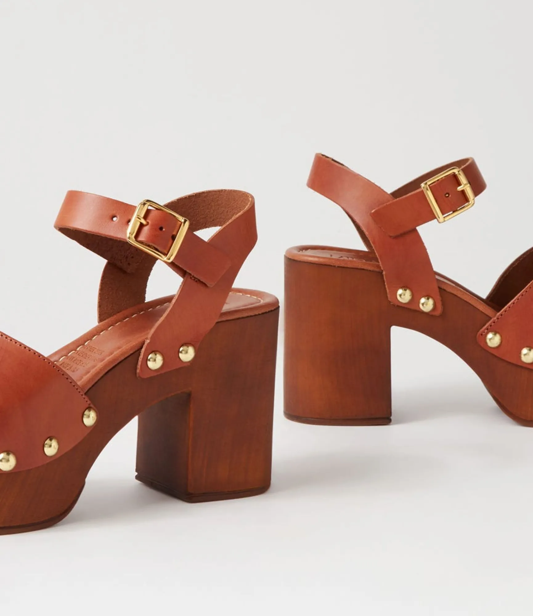 Store Midas Shoes Eliy Tan Leather Sandals