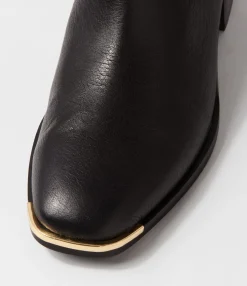 Cheap Midas Shoes Fabie Black Leather Chelsea Boots