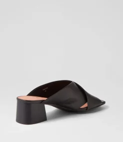Flash Sale Midas Shoes Fanter Black Leather Sandals