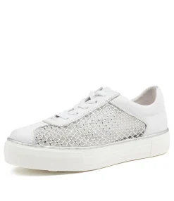 Online Midas Shoes Farais White Leather