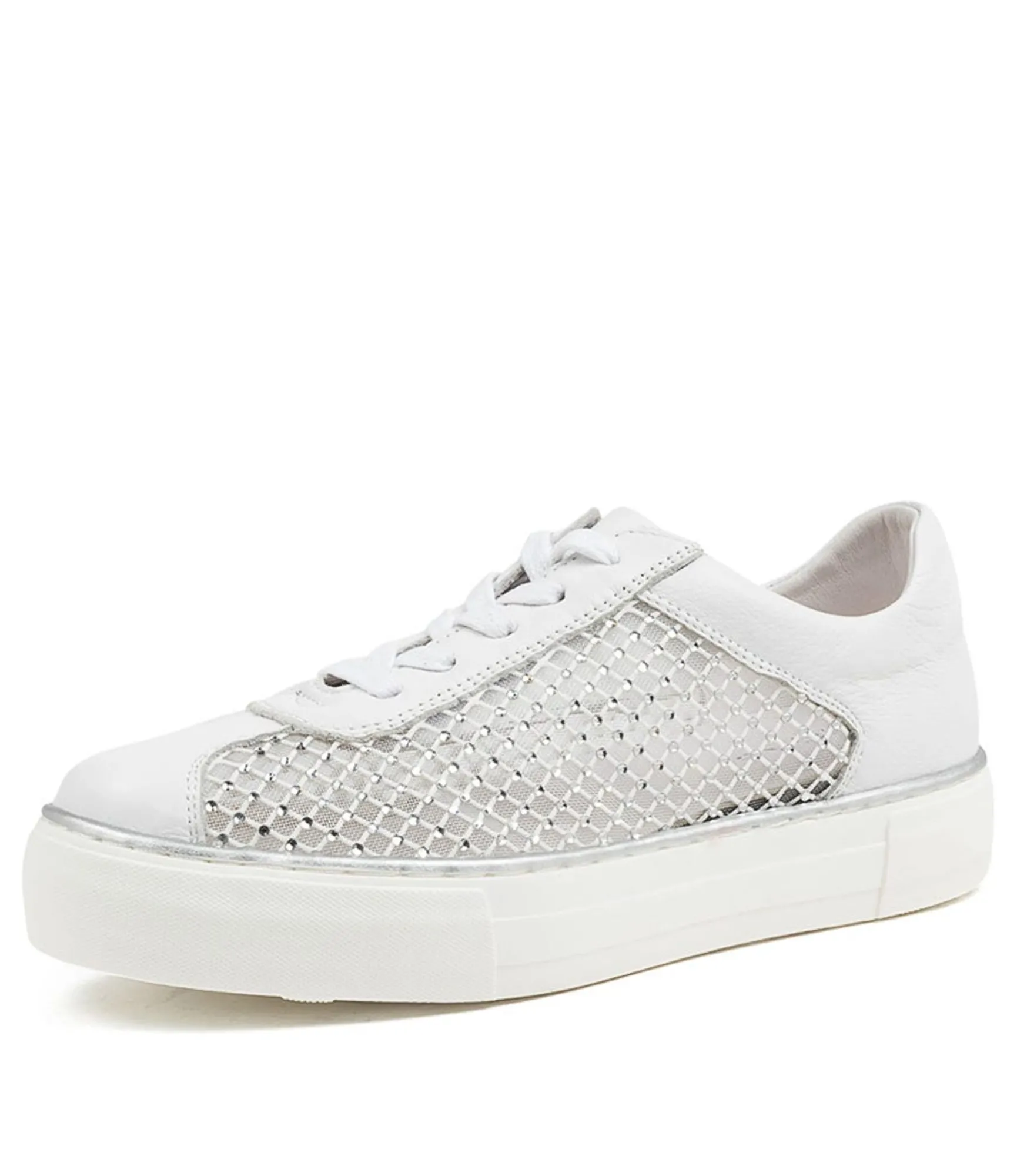 Online Midas Shoes Farais White Leather