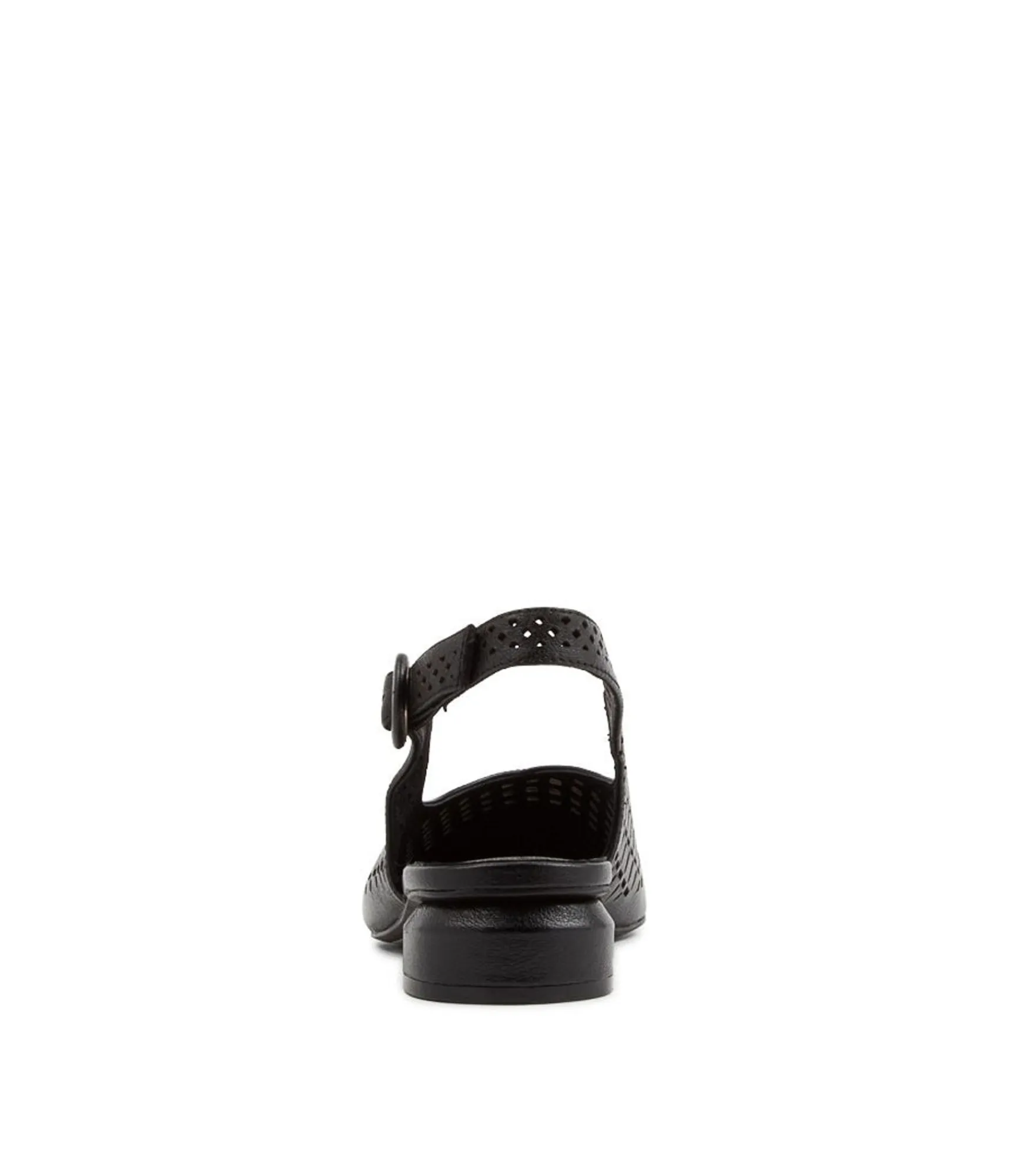 Shop Midas Shoes Favla Black Leather Flat Shoes