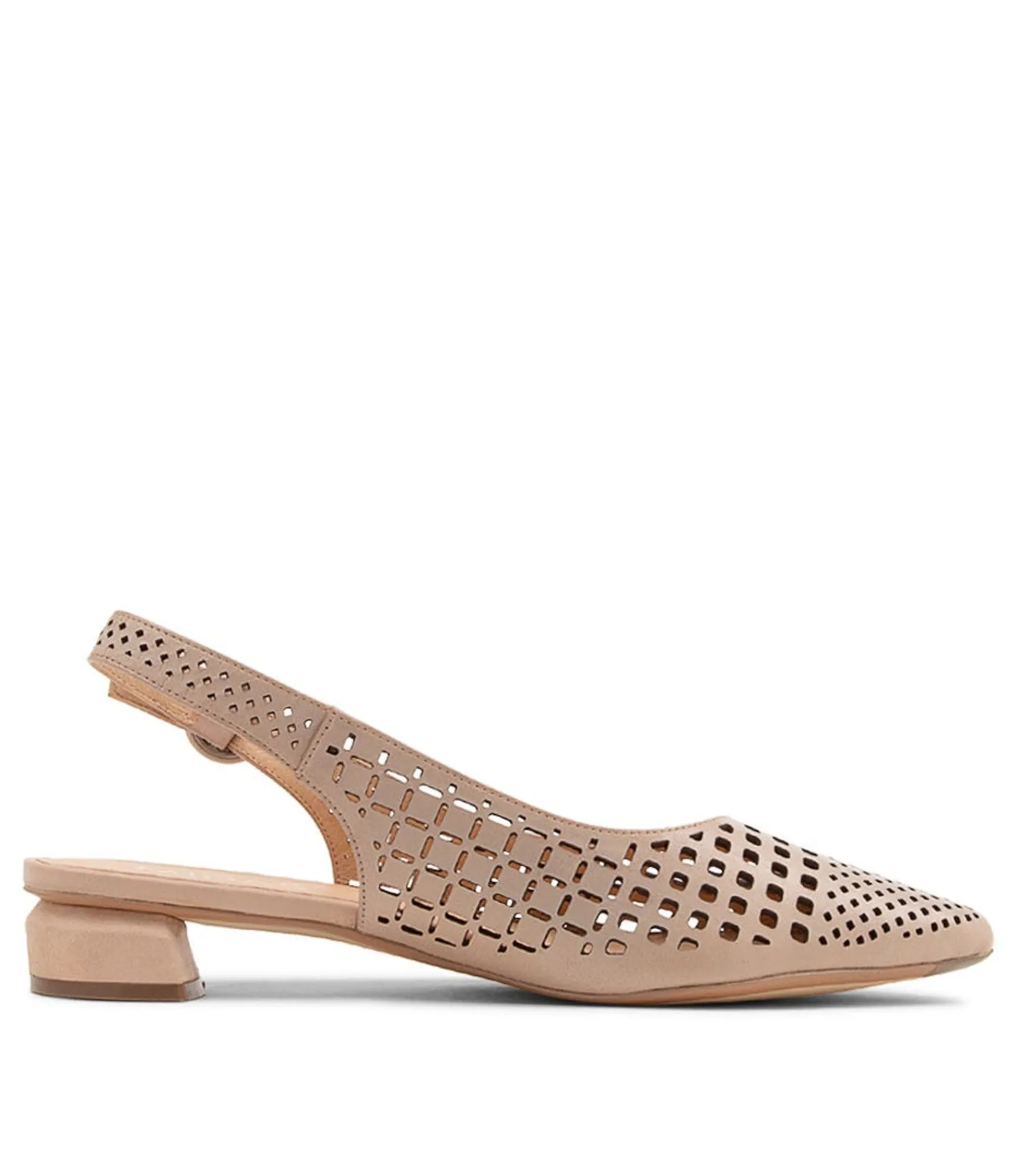 Flash Sale Midas Shoes Favla Nude Leather Flat Shoes