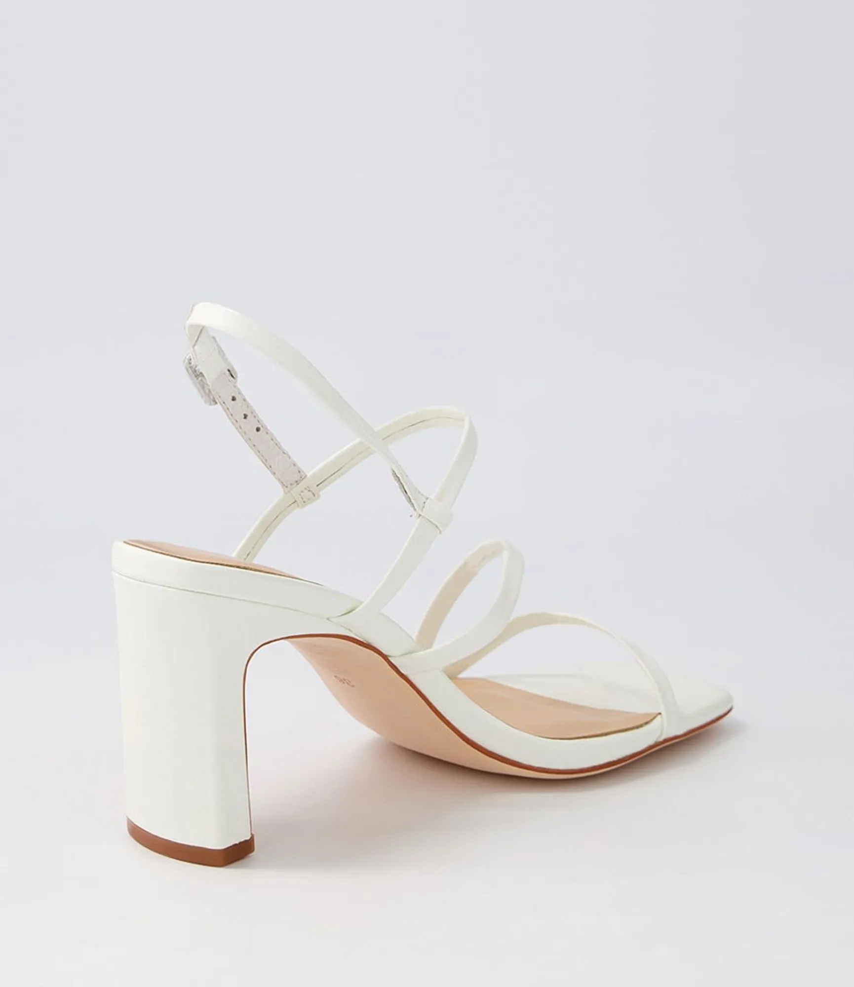 Flash Sale Midas Shoes Fayte White Leather Sandals