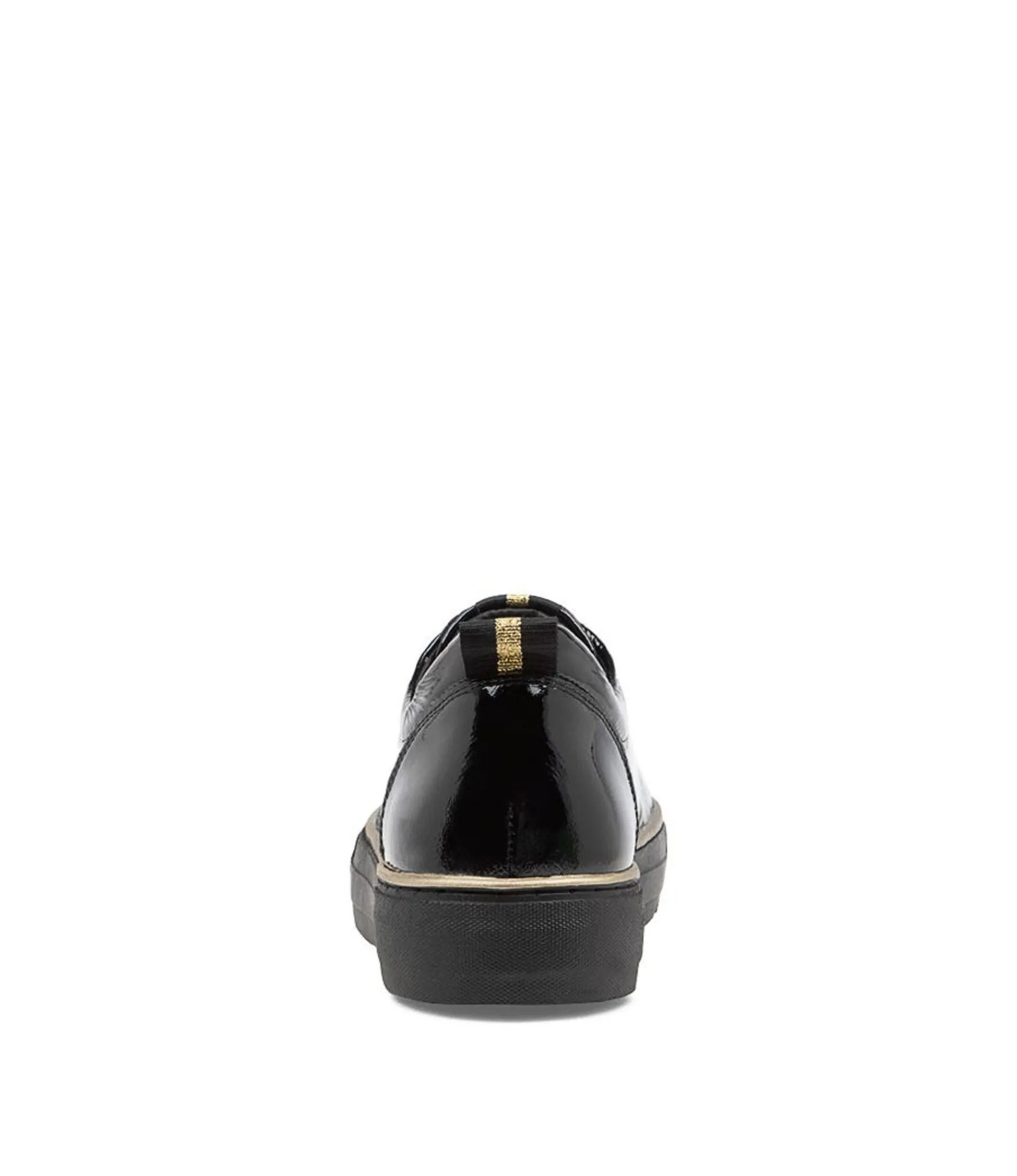 Flash Sale Midas Shoes Feathers Black Patent Leather Sneakers