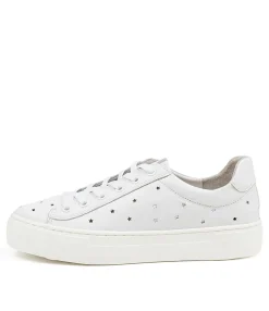 New Midas Shoes Fenny White Leather